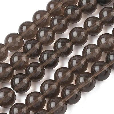 Natural Ice Obsidian Beads Strands G-P590-A01-10mm-01-1