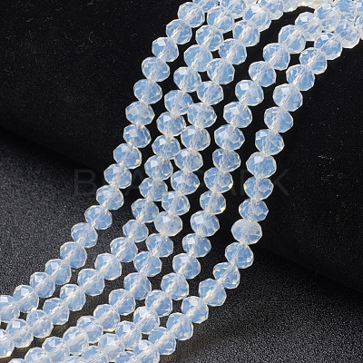 Glass Beads Strands EGLA-A034-J8mm-D06-1