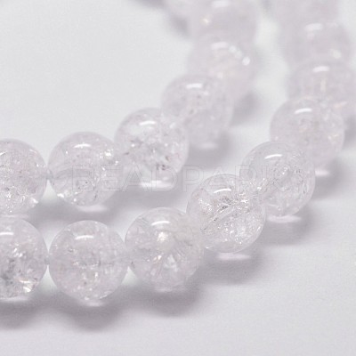 Natural Crackle Quartz Beads Strands X-G-D840-01-6mm-1