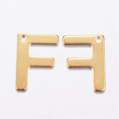 304 Stainless Steel Charms STAS-P141-F-1