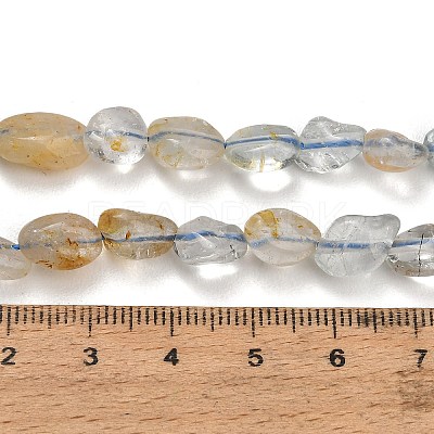 Natural Topaz Beads Strands G-D108-A04-03-1