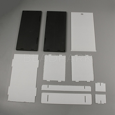 2-Tier Acrylic Minifigures Display Case ODIS-WH0026-20-1