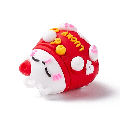 PVC Cartoon Lucky Cat Doll Pendants KY-C008-12B-1
