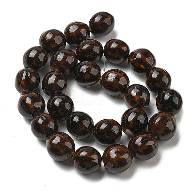 Handmade Porcelain Beads Strands PORC-B002-19D-1