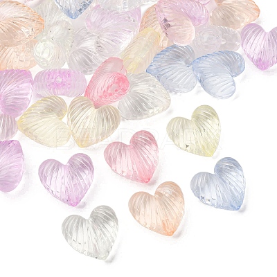 Transparent Acrylic Beads MACR-L015-08-1