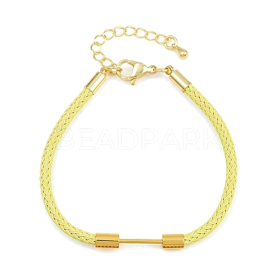 Braided Steel Wire Bracelet Making KK-CBA6056-03B-G-1