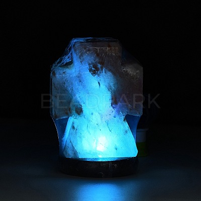 USB Natural Himalayan Rock Salt Lamp DJEW-P002-02D-1