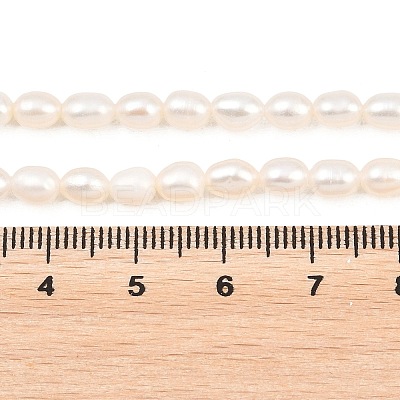 Natural Cultured Freshwater Pearl Beads Strands PEAR-D003-01D-05-1