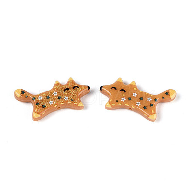 Printed Opaque Resin Beads RESI-N043-12D-1