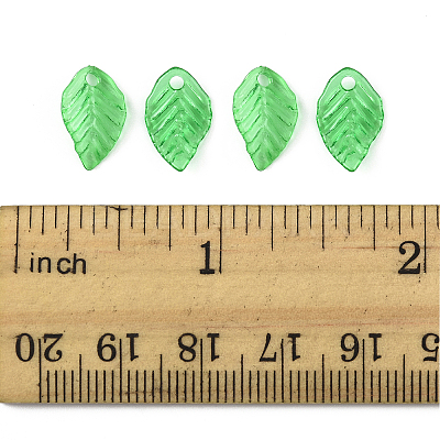 600Pcs Transparent Acrylic Charms TACR-FS0001-62-1