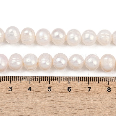 Natural Cultured Freshwater Pearl Beads Strands PEAR-I007-07J-05A-1