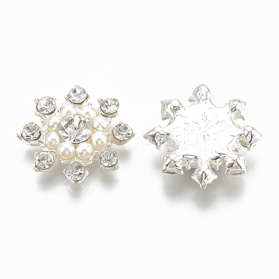 Alloy Flat Back Cabochons RB-S048-28S-1