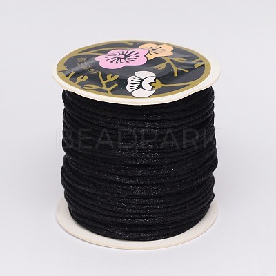 Nylon Satin Rattail Cords LW-K001-1mm-900-1