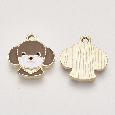 Alloy Enamel Pendants X-ENAM-S119-003D-1