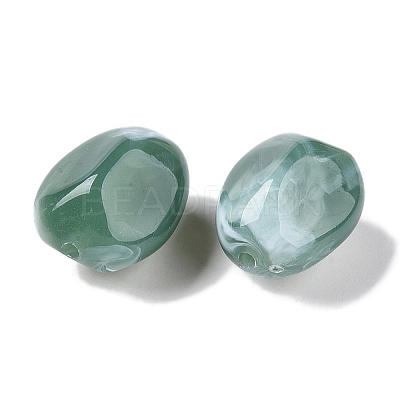 Opaque Acrylic Beads OACR-N137-36G-1