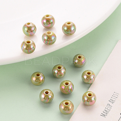 Opaque Acrylic Beads LS-MACR-S370-D8mm-29-1
