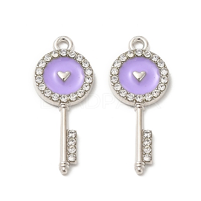 Alloy Enamel Pendants ENAM-B050-08P-1