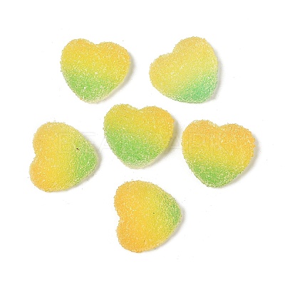 Imitation Candy Food Style Resin Cabochons RESI-R461-01K-1