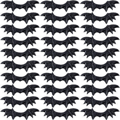 40Pcs Imitation Leather Evil Wings Ornament Accessories DIY-GF0008-82B-1