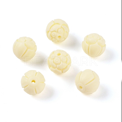 Synthetic Shell & Resin Beads BSHE-G036-16-1