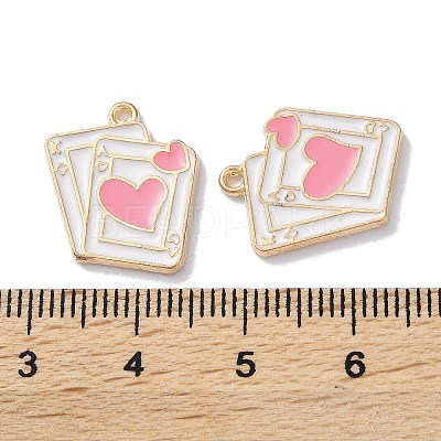 Alloy Enamel Pendants ENAM-O001-11N-G-1