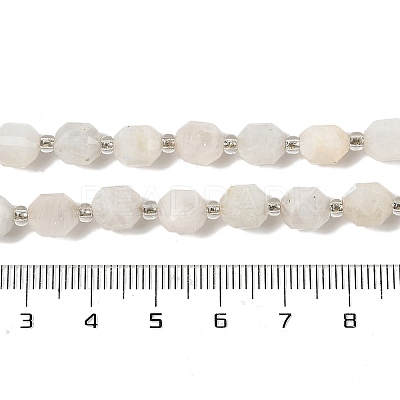 Natural Rainbow Moonstone Beads Strands G-K303-A35-8mm-1