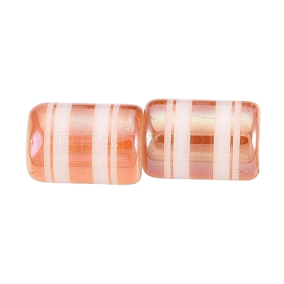 Electroplate Glass Beads EGLA-Q137-01A-A01-1