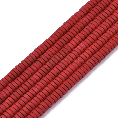 Spray Painted Non-magnetic Synthetic Hematite Beads Strands G-R468-03B-07-1