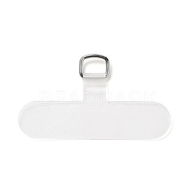 TPU Mobile Phone Lanyard Patch AJEW-F061-02-1