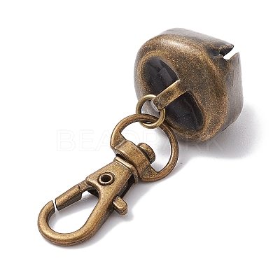 Iron Bell Pendant Decoration HJEW-JM02227-01-1