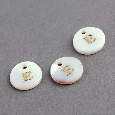 Freshwater Shell Pendants SSHEL-S249-E-1