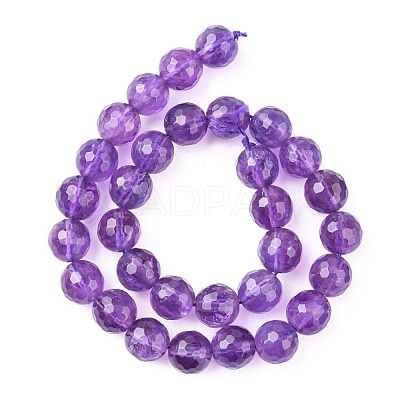 Natural Amethyst Beads Strands G-C073-6mm-3-1