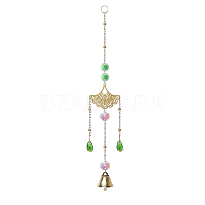 Metal Bell Big Pendant Decorations PW-WG44886-04-1