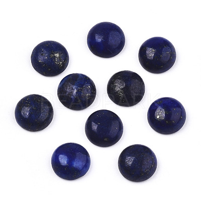 Natural Lapis Lazuli Cabochons G-N326-59C-1