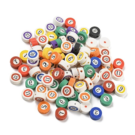 Handmade Polymer Clay Beads X1-CLAY-E005-06-1