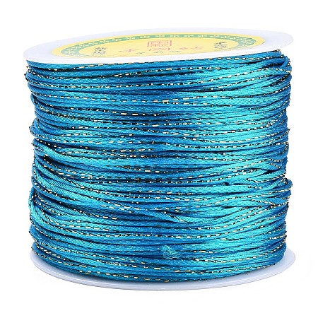 Metallic Stain Beads String Cords NWIR-R024-374-1