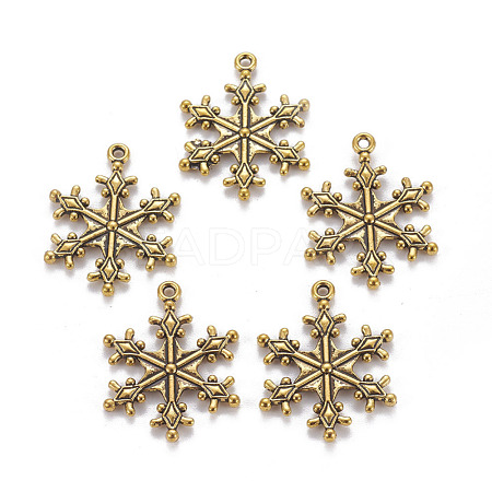 Zinc Tibetan Style Alloy Pendants TIBEP-12740-AG-LF-1