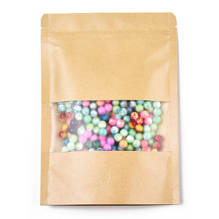Resealable Kraft Paper Bags OPP-S004-01E-01-1