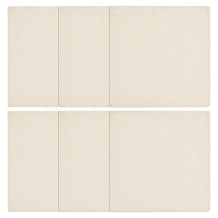 Linen Cross Stitch Fabric LS-DIY-WH0504-692-1