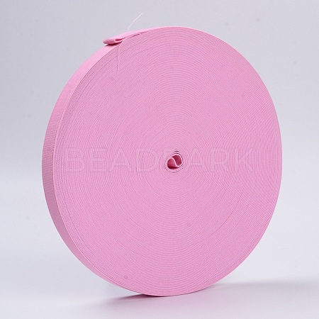 Colored Flat Elastic Rubber Band EC-WH0002-09-1