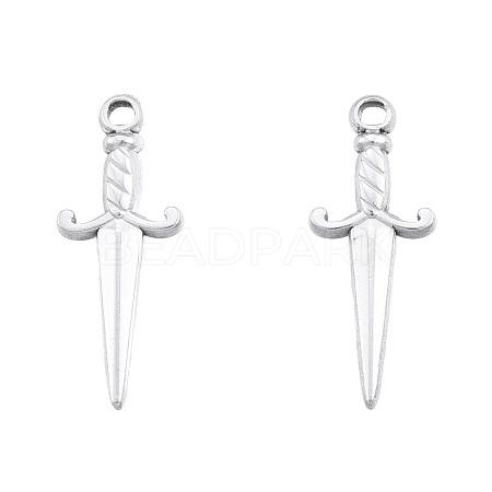 Non-Tarnish 201 Stainless Steel Pendants X-STAS-N098-246P-1
