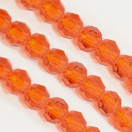 Glass Beads Strands EGLA-J042-8mm-18-1