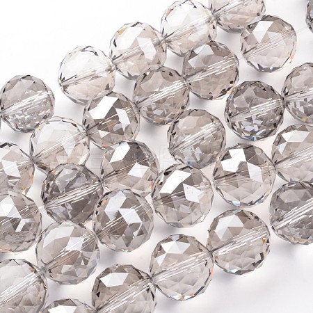 Electroplate Glass Bead Strands EGLA-J140-PL02-20mm-1