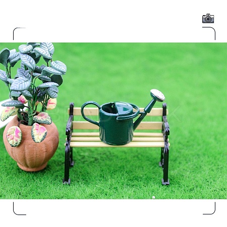 Miniature Spray Painted Alloy Watering Pot MIMO-PW0001-178D-1