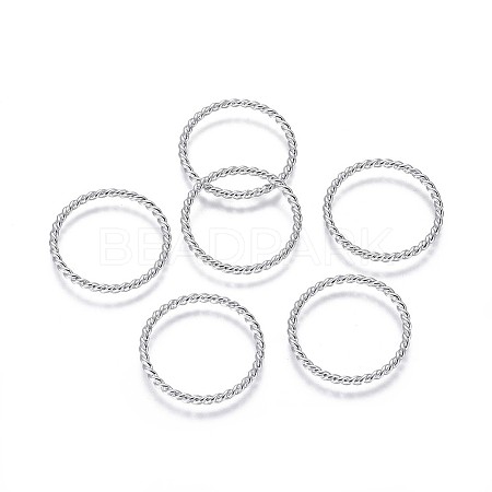 Tibetan Style Linking Rings TIBE-EA8631Y-1P-NR-1