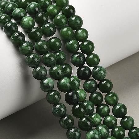 Natural Malaysia Jade Beads Strands X-G-A146-6mm-B04-1