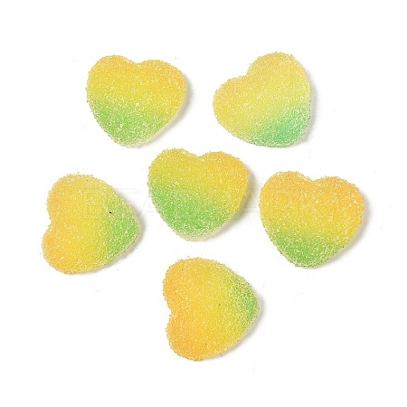 Imitation Candy Food Style Resin Cabochons RESI-R461-01K-1