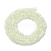 Baking Electroplate Glass Beads Strands DGLA-A039-J2MM-B17-2