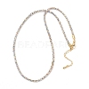 2.5MM Round Nylon Cotton Cord Necklace Making NJEW-C106-01G-08-1