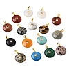 Natural & Synthetic Mixed Gemstone Pendants GG-CBA260E-03G-1